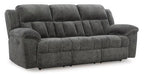 Frohn Graphite Reclining Sofa 3740688 - Darseys Furniture & Mattress