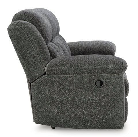 Frohn Graphite Reclining Sofa 3740688 - Darseys Furniture & Mattress
