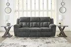Frohn Graphite Reclining Sofa 3740688 - Darseys Furniture & Mattress