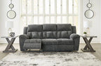 Frohn Graphite Reclining Sofa 3740688 - Darseys Furniture & Mattress