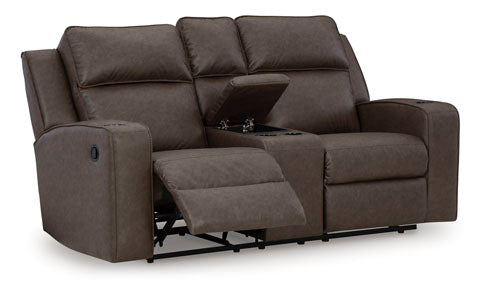 Lavenhorne Umber Reclining Loveseat 6330694 - Darseys Furniture & Mattress