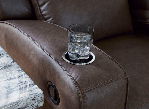 Lavenhorne Umber Reclining Sofa 6330689 - Darseys Furniture & Mattress