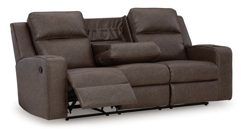 Lavenhorne Umber Reclining Sofa 6330689 - Darseys Furniture & Mattress