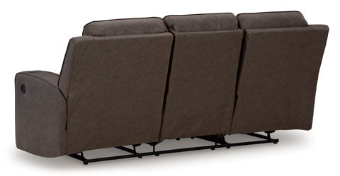 Lavenhorne Umber Reclining Sofa 6330689 - Darseys Furniture & Mattress
