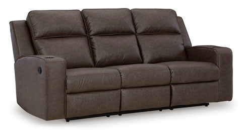 Lavenhorne Umber Reclining Sofa 6330689 - Darseys Furniture & Mattress