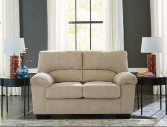 SimpleJoy Sand Loveseat 2420335 Main Image