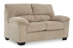 SimpleJoy Sand Loveseat 2420335.
