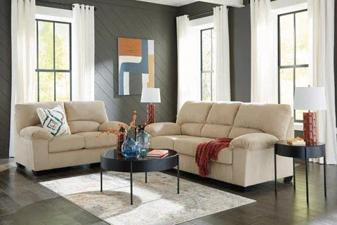 SimpleJoy Sand Sofa & Loveseat 242033 - Darseys Furniture & Mattress