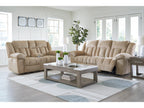 Tip Off Wheat Sofa & Loveseat Reclining 69305.