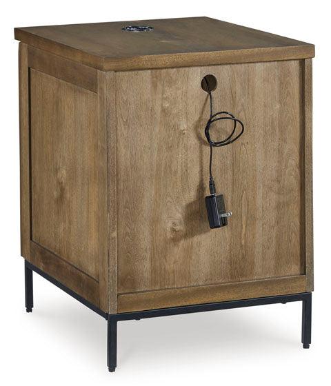 Torlanta Brown Chairside End Table T686-7.