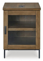 Torlanta Brown Chairside End Table T686-7.