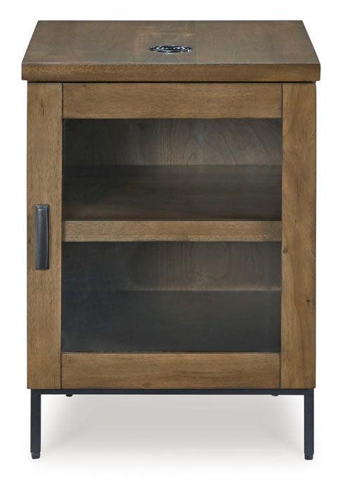 Torlanta Brown Chairside End Table T686-7.