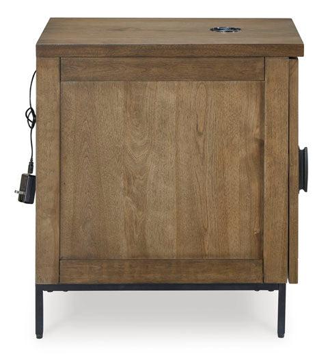 Torlanta Brown Chairside End Table T686-7.