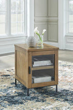 Torlanta Brown Chairside End Table T686-7.