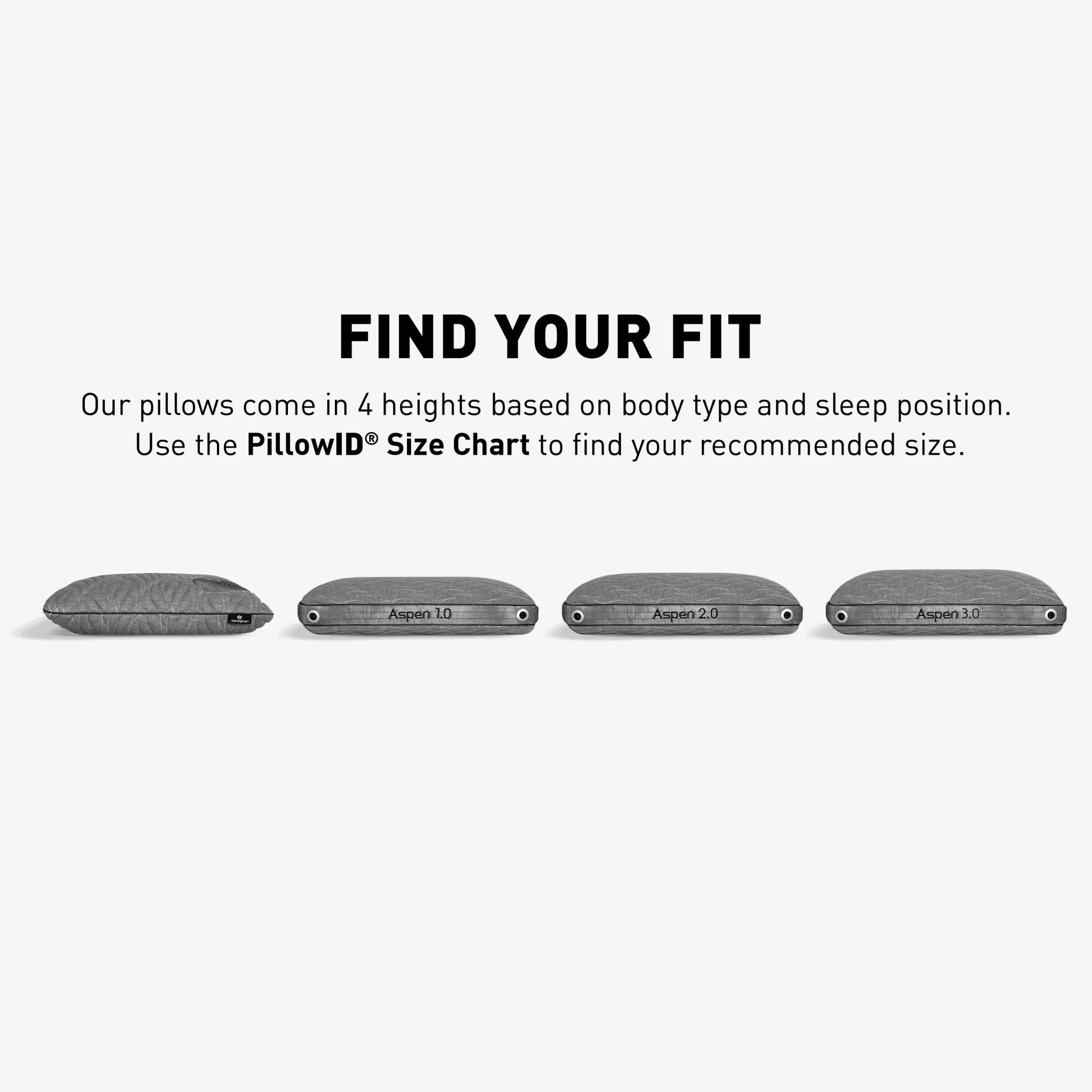 Aspen 1.0 Pillow BGP03421P - Darseys Furniture & MattressBedgear