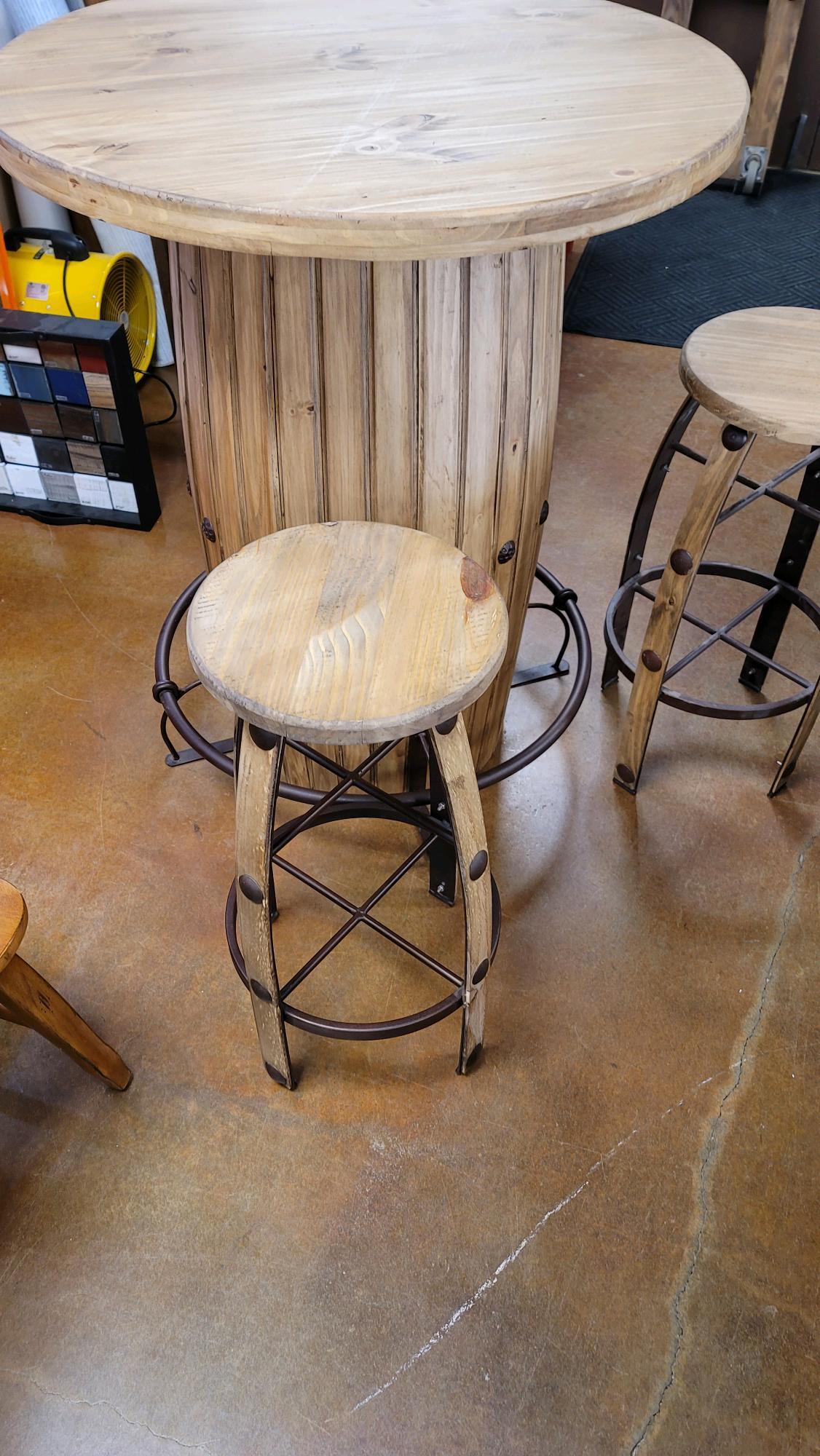 BAN90H RRR Barstool - Darseys Furniture & MattressRed River Rustic Main image