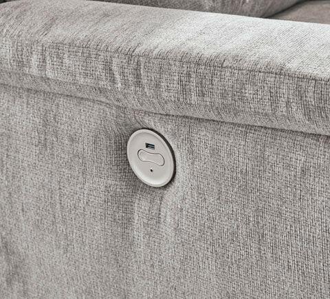 Barnsana Ash Power Reclining Sofa 3320187 - Darseys Furniture & MattressAshley