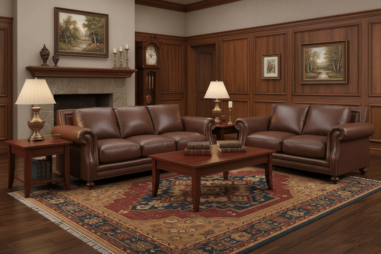 Bayliss Sofa & Loveseat Leather 4855 - Darseys Furniture & MattressLeather Italia
