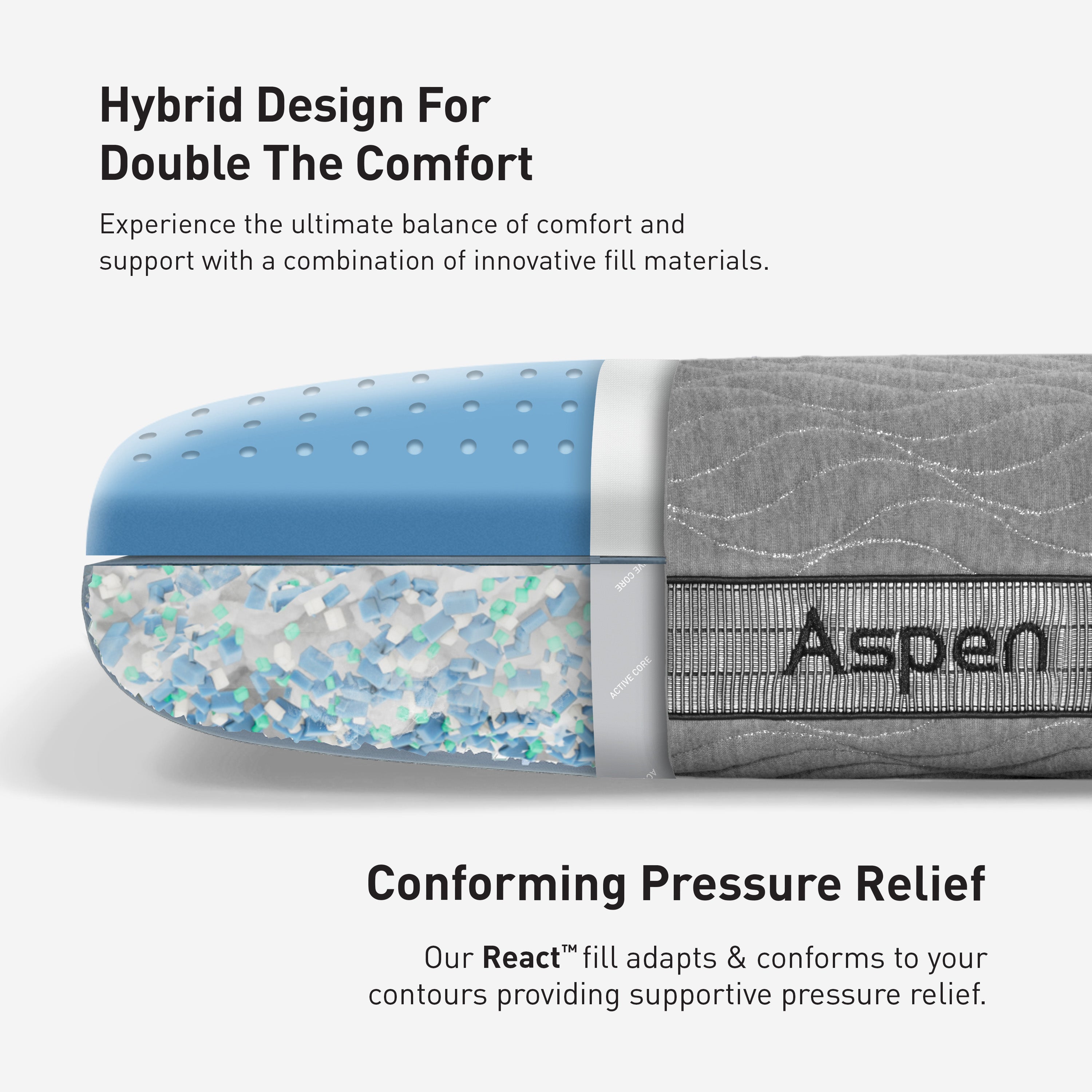 Aspen 1.0 Pillow BGP03421P - Darseys Furniture & Mattress