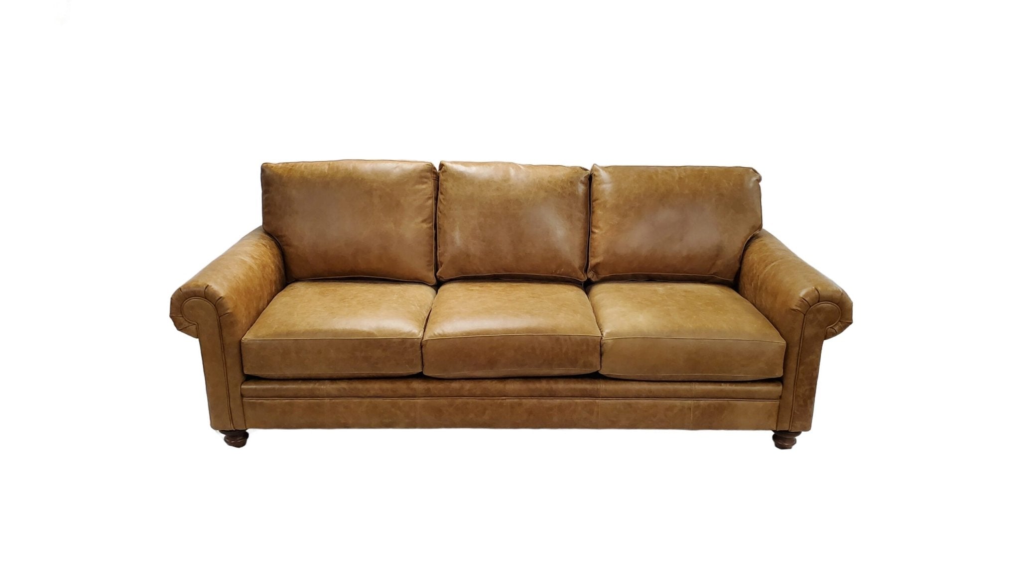 Bermuda Desert Camel Sofa Leather 7670L - Darseys Furniture & MattressMayo Main image