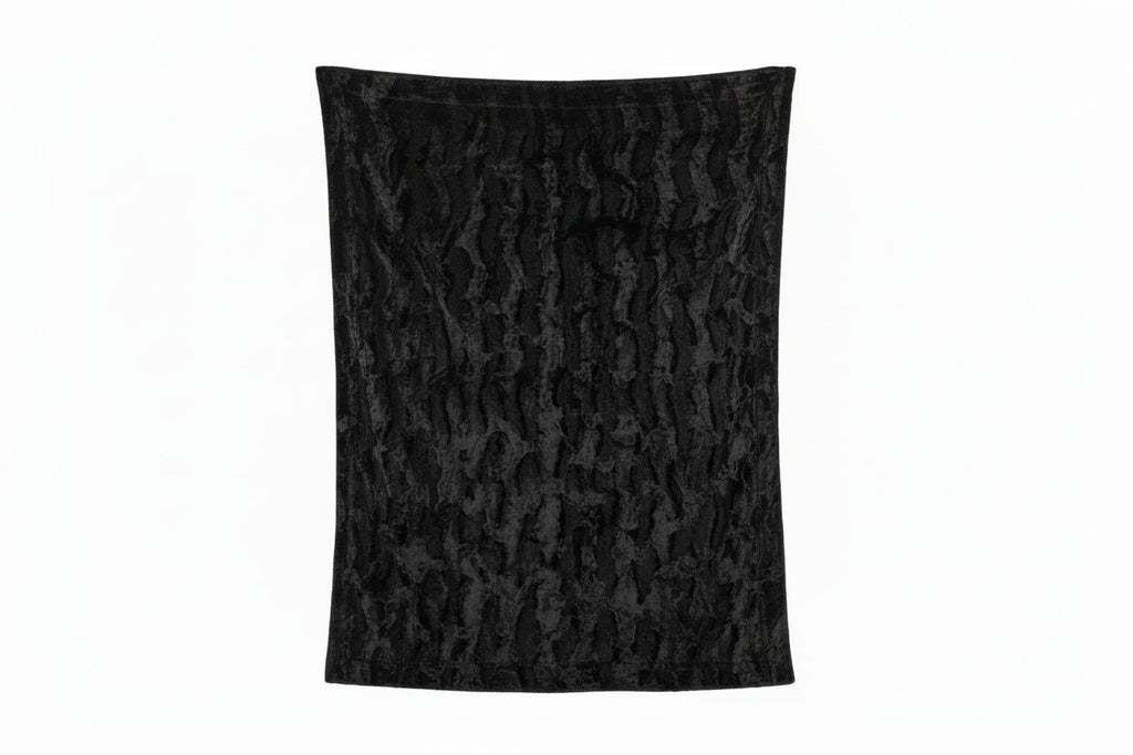 Black Hide Camo - Adult Size 70"x55" - Darseys Furniture & MattressHandmade Heifer