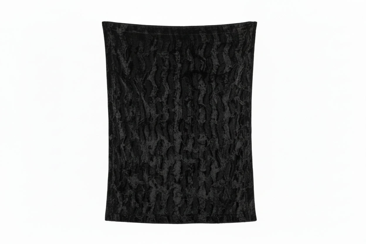 Black Hide Camo - Adult Size 70"x55" - Darseys Furniture & MattressHandmade Heifer
