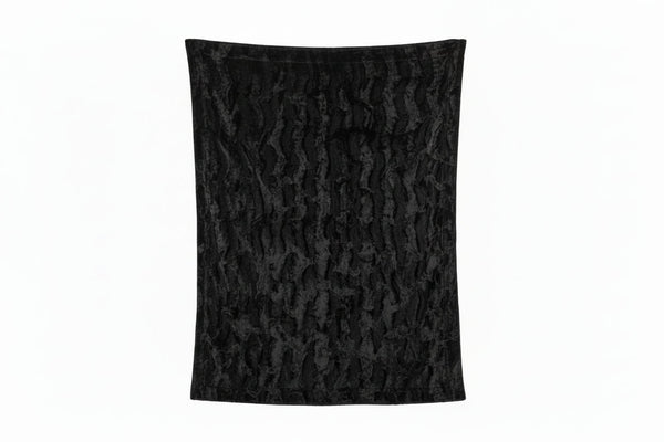 Black Hide Camo - Adult Size 70"x55" - Darseys Furniture & MattressHandmade Heifer