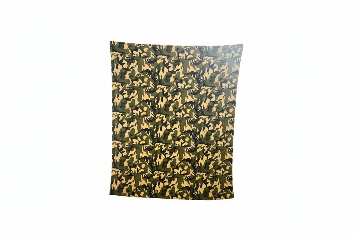 Black Hide Camo - Adult Size 70"x55" - Darseys Furniture & MattressHandmade Heifer