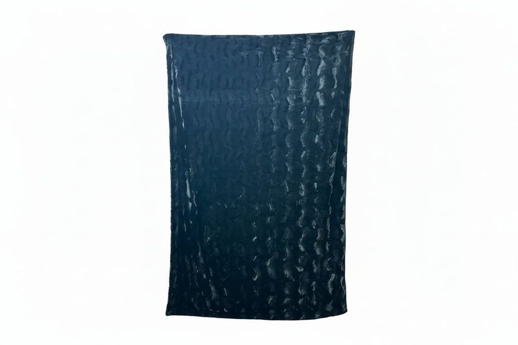 Black Paisley Black Hide, Mega Size - 90"x55" - Darseys Furniture & MattressHandmade Heifer