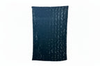 Black Paisley Black Hide, Mega Size - 90"x55" - Darseys Furniture & MattressHandmade Heifer