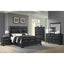 Bridgestone Black Queen Bed, Chest, Nightstand B-10980-8 - Darseys Furniture & MattressElements