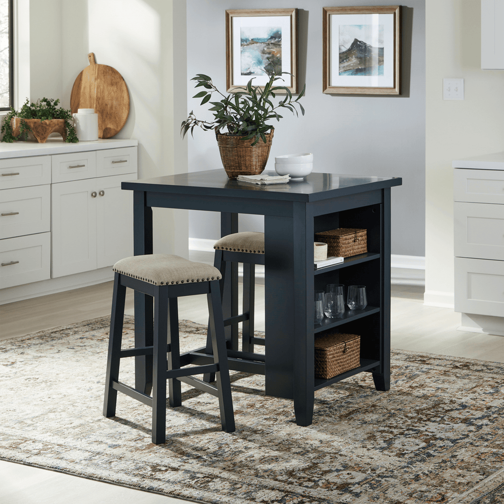 Brook Creek Table and 2 Chairs 942NY-CD-3CTS - Darseys Furniture & MattressLiberty Furniture