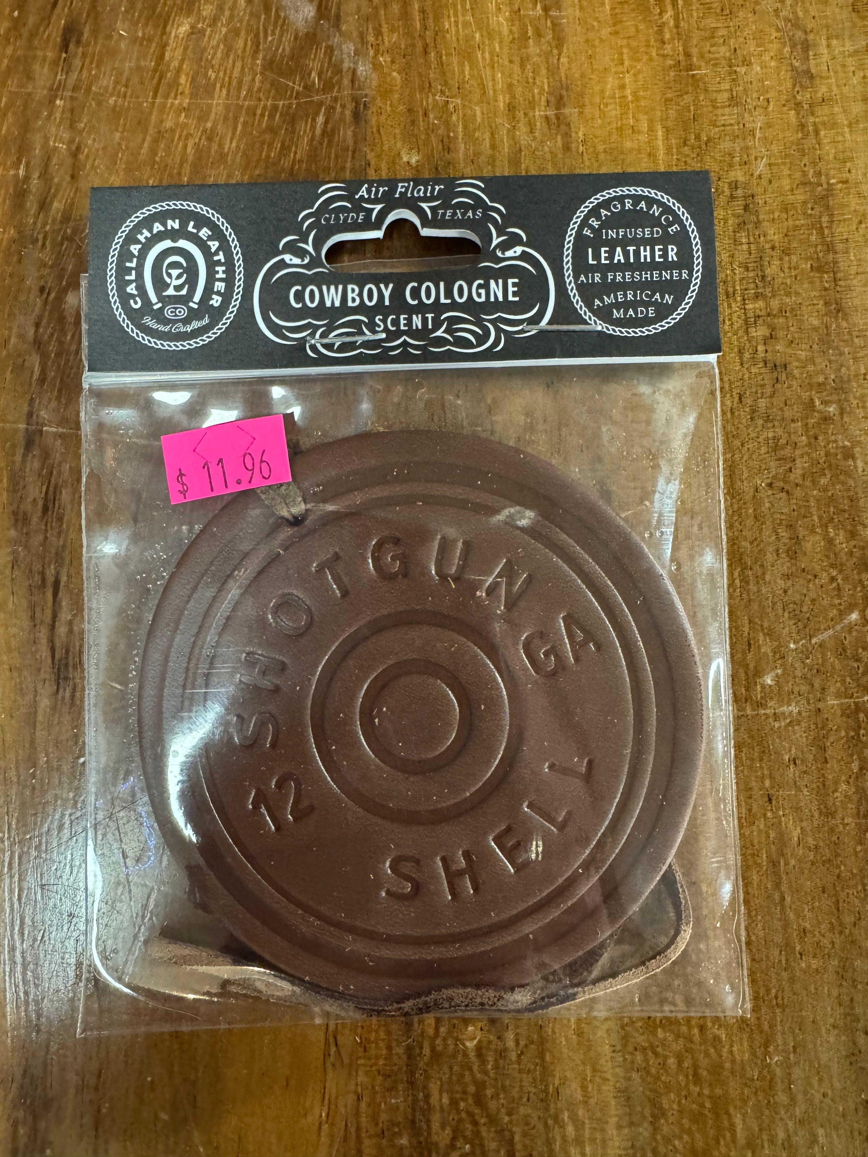 CL Brown Round Shotgun Cowboy Cologne Air Flair.