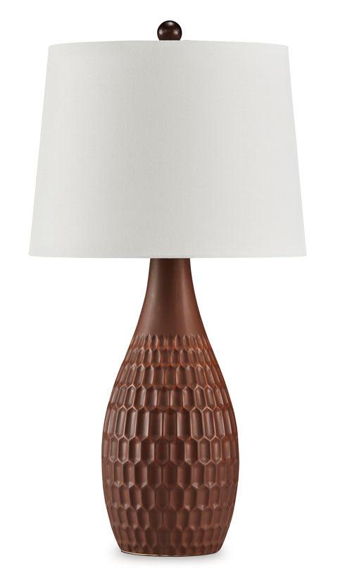 Cartford Brown Lamp L178004 - Darseys Furniture & MattressAshley