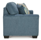 Cashton Blue Loveseat 4060535 - Darseys Furniture & MattressAshley