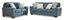 Cashton Blue Sofa & Loveseat 40605 - Darseys Furniture & MattressAshley