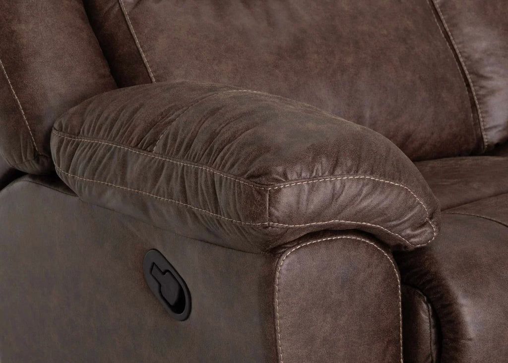 Castello Outlier Walnut Reclining Loveseat 69223 - 3311 - 14 - Darseys Furniture & MattressFranklin Furniture Corp.