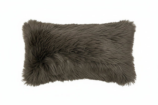 Chocolate Dreams Fur Honey Aztec, 18"x9" Lumbar Pillow - Darseys Furniture & MattressHandmade Heifer