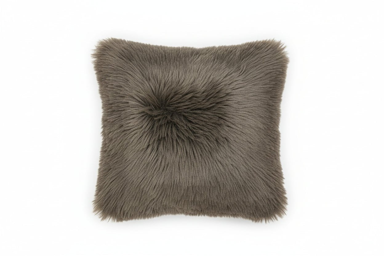 Handmade Heifer Chocolate Dreams Fur Honey Eztec, 20" Pillow Secondary image