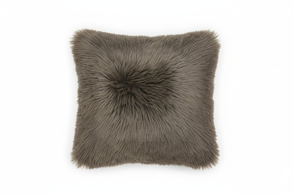 Chocolate Dreams Fur Honey Eztec, 20" Pillow - Darseys Furniture & MattressHandmade Heifer