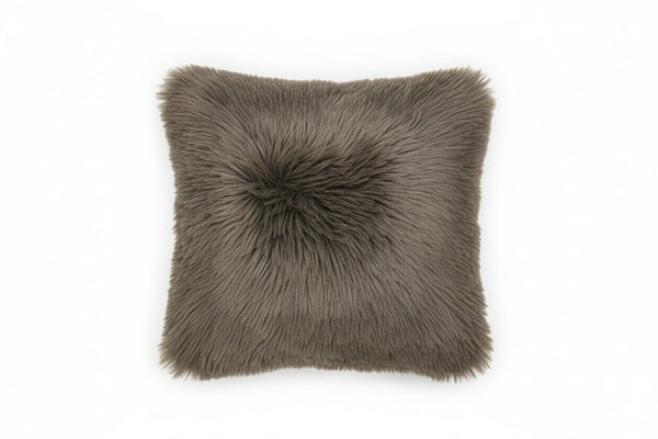 Chocolate Dreams Fur Honey Eztec, 20" Pillow - Darseys Furniture & MattressHandmade Heifer
