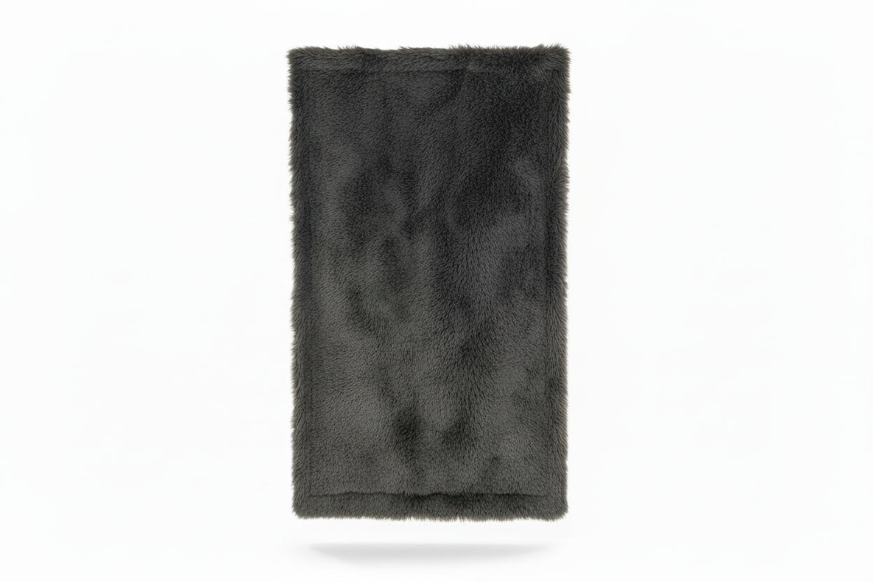 Chocolate Dreamy Fur Double Sided - Lap Size 36"x60" - Darseys Furniture & MattressHandmade Heifer