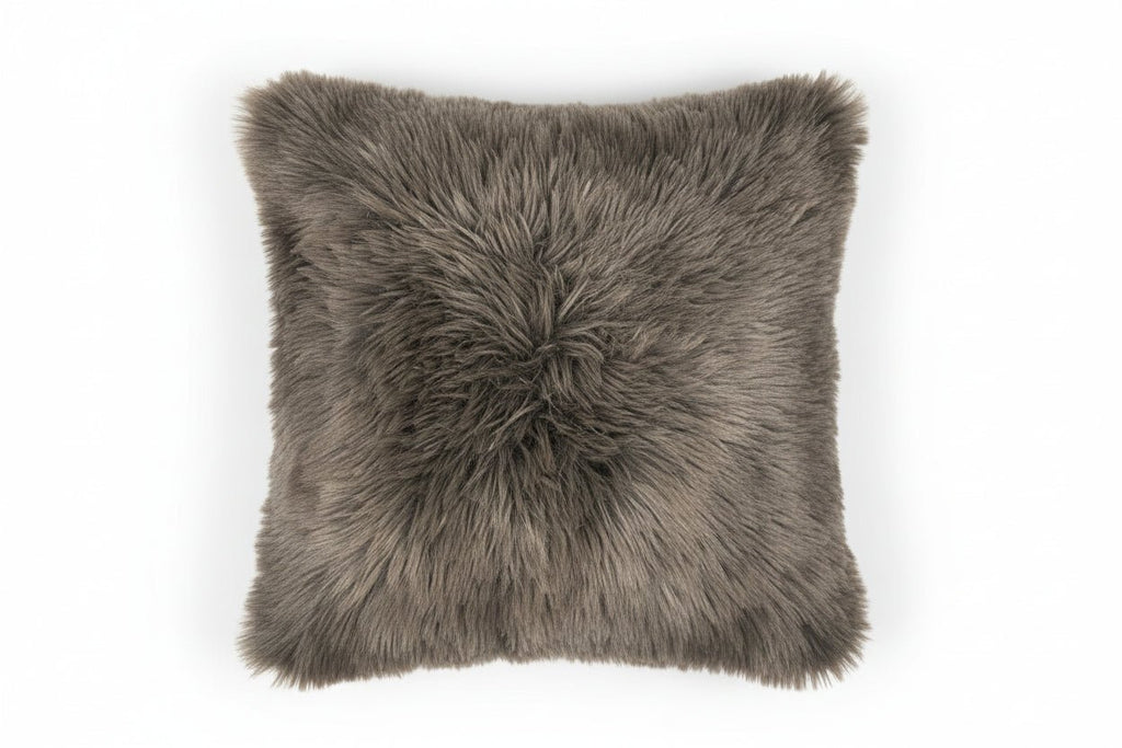 Chocolate Dreamy Fur Honey Aztec, 12" Pillow - Darseys Furniture & MattressHandmade Heifer