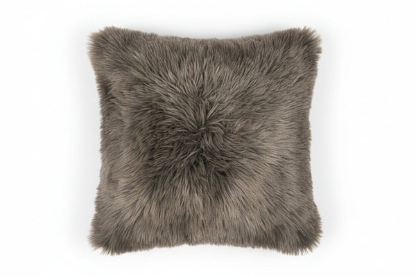 Chocolate Dreamy Fur Honey Aztec, 12" Pillow - Darseys Furniture & MattressHandmade Heifer