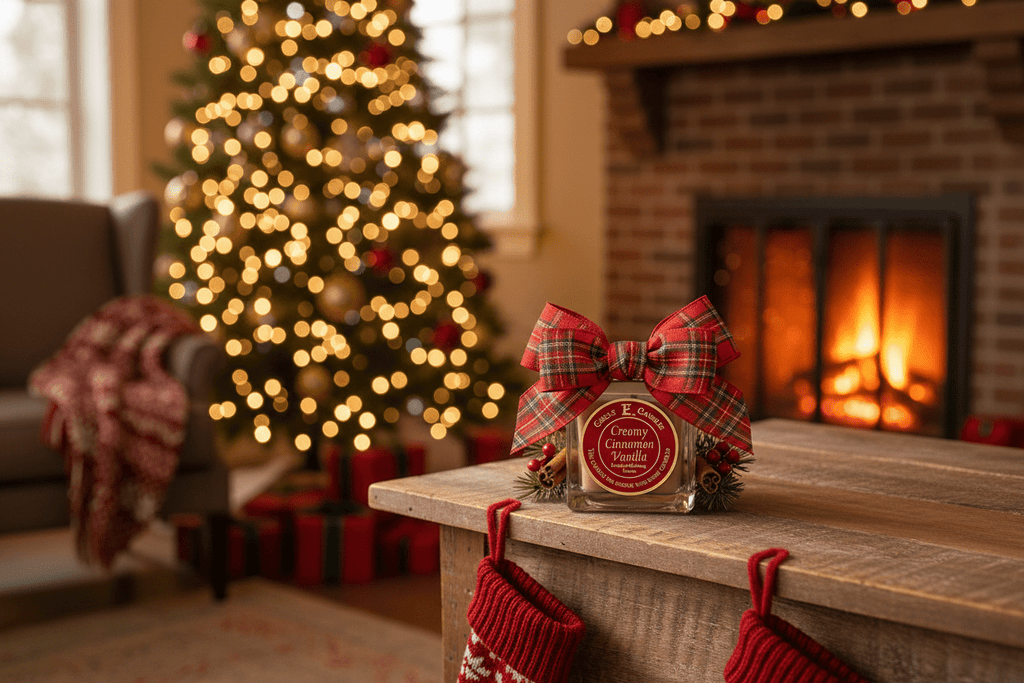 Circle E 22oz Creamy Cinnamon Vanilla - Darseys Furniture & MattressCircle E Candle