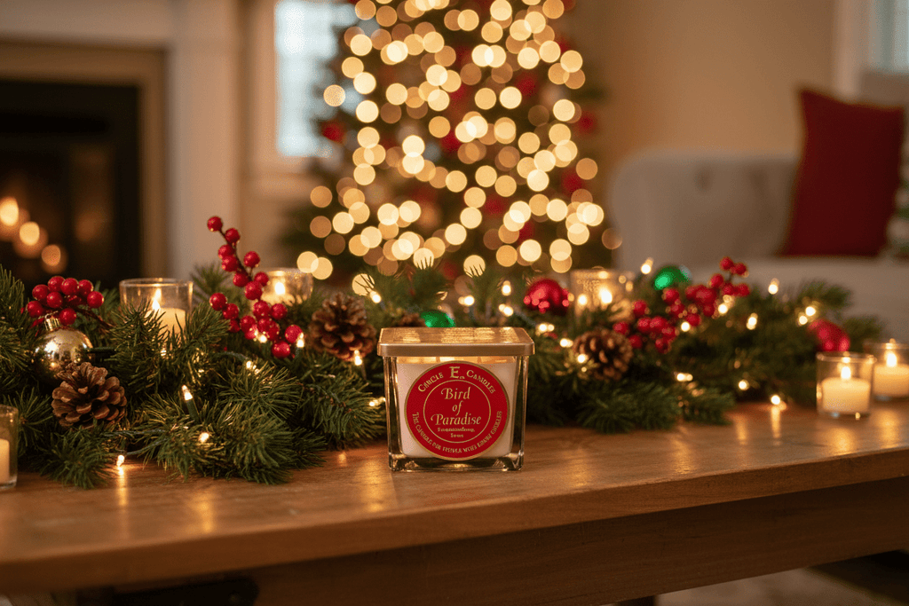 Circle E. Bird of Paradise 43 oz Candle - Darseys Furniture & MattressCircle E Candle