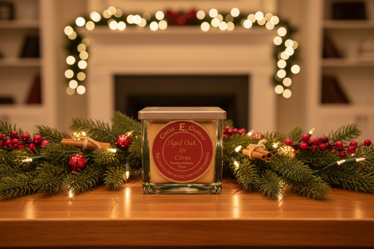 Circle E Aged Oak and Citrus 22oz Secondary image