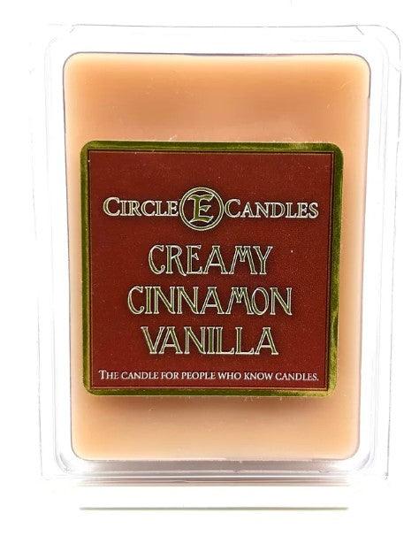 Circle E Creamy Cinnamon Vanilla 3oz Tart - Darseys Furniture & MattressCircle E Candle