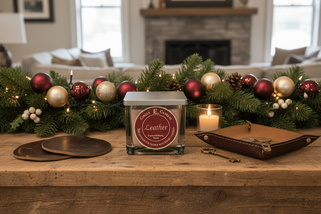 Circle E Leather 22oz - Darseys Furniture & MattressCircle E Candle