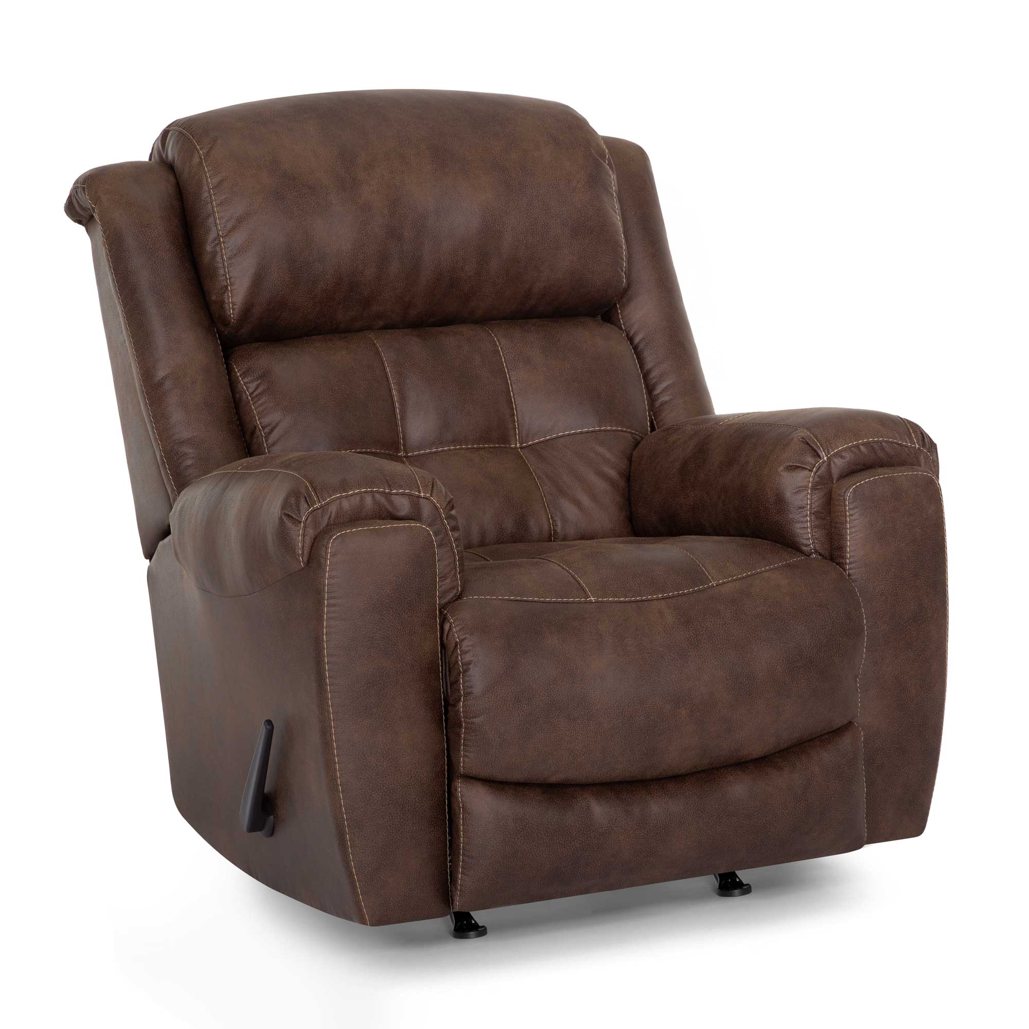 Clyde Ford Chocolate Recliner 4721 - 8337 - 12 - Darseys Furniture & MattressFranklin Furniture Corp. Main image